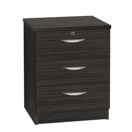 B-3AC Desk Height 3 Drawer 600mm CD/DVD Storage Chest - Image 7
