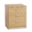 B-3AC Desk Height 3 Drawer 600mm CD/DVD Storage Chest